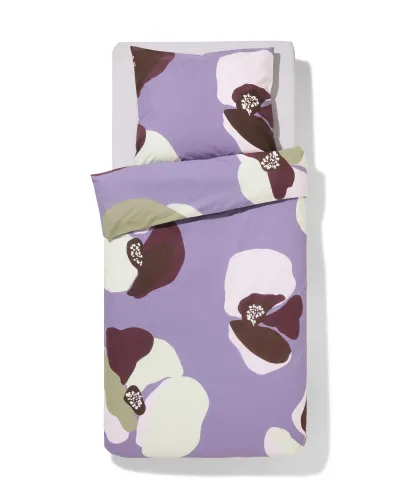 Housse De Couette 140x200/220 Coton Fleurs () - HEMA - Modalova