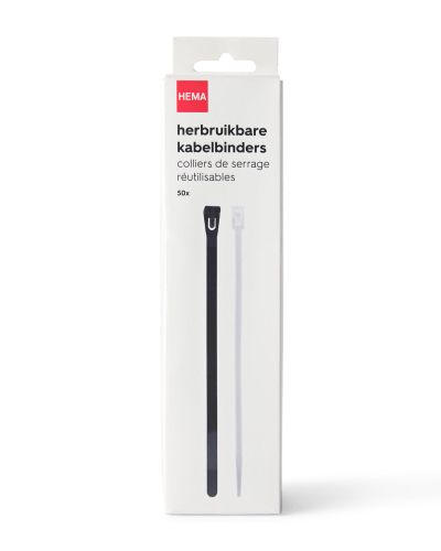Attache-câbles Réutilisables - 50 Pièces (/) - HEMA - Modalova