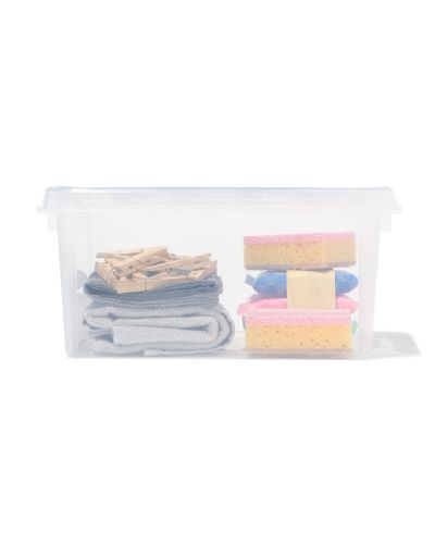 Boîte De Rangement 8 L Brussels Transparente 34 X 25 X 16 Cm - HEMA - Modalova