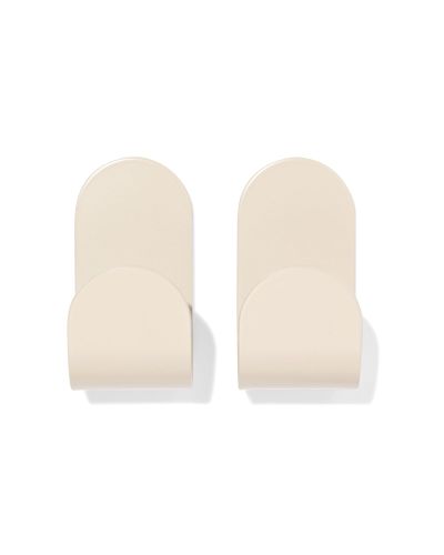 Crochets Autocollants Sable - Lot De 2 () - HEMA - Modalova