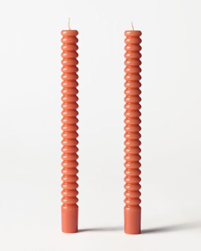 Bougie De Table ⌀2,2 X 25 Cm Nervurée - Lot De 2 () - HEMA - Modalova