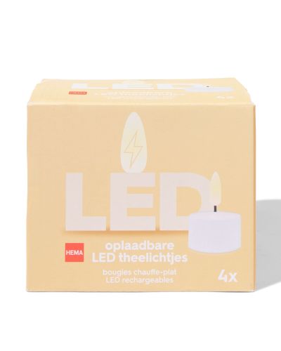 Bougies Chauffe-plat Rechargeables - Lot De 4 - HEMA - Modalova