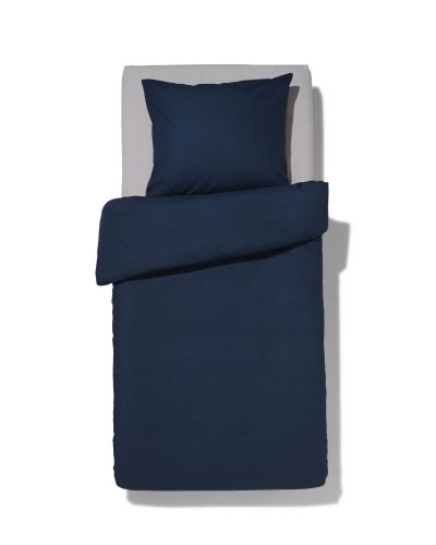 Housse De Couette 140x200/220cm En Coton Doux Foncé () - HEMA - Modalova