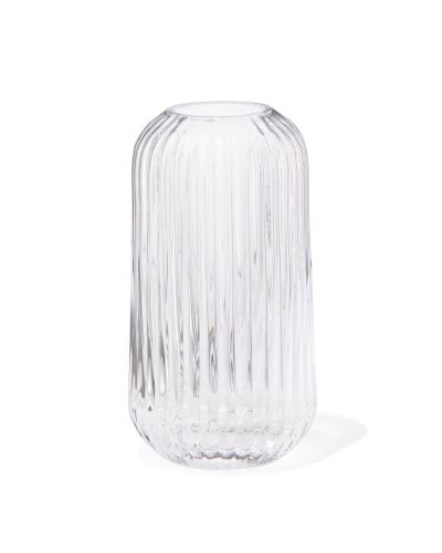 Vase Pour Bâtonnets Parfumés ⌀5,5x11cm Verre Nervuré () - HEMA - Modalova