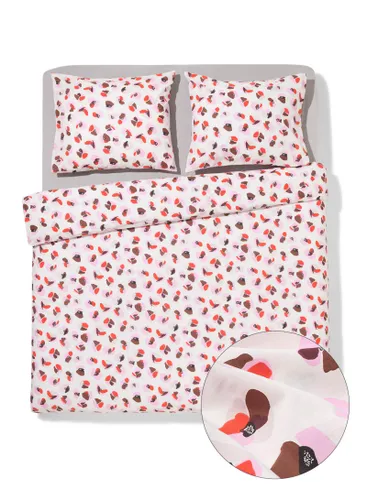 Housse De Couette 200x200/220 Coton Fleurs () - HEMA - Modalova