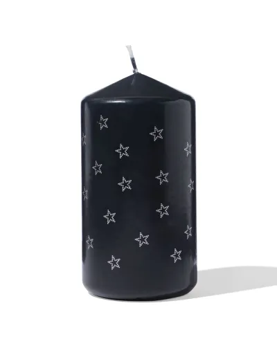 Bougie Pilier ⌀6,7 X 12,8 Cm Étoiles () - HEMA - Modalova