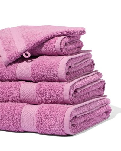Serviette De Bain 60x110 Qualité Épaisse Violet Rose () - HEMA - Modalova