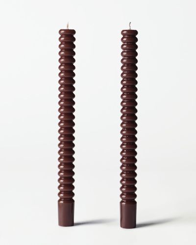 Bougies De Table ⌀2,2 X 25 Cm Nervurées - 2 Pièces () - HEMA - Modalova