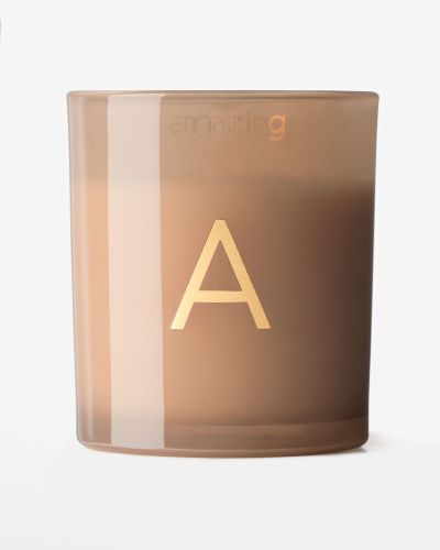 Bougie En Verre Ø8x9cm Lettre A () - HEMA - Modalova