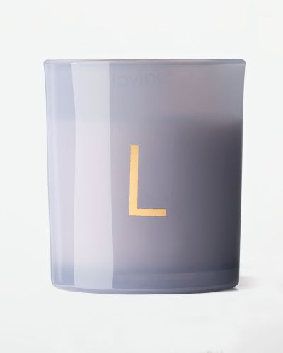 Bougie En Verre Ø8x9cm Lettre L () - HEMA - Modalova