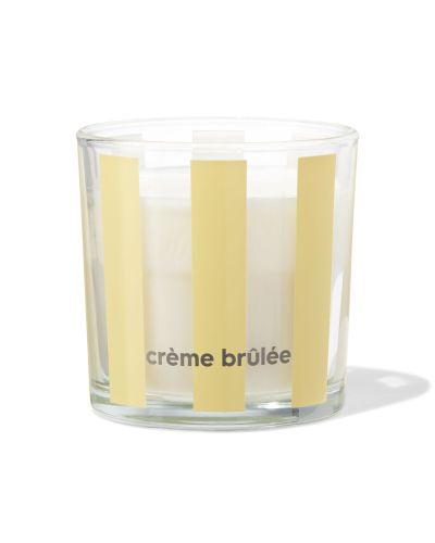 Bougie Parfumée Dans Un Verre ⌀10x10cm Crème Brûlée () - HEMA - Modalova