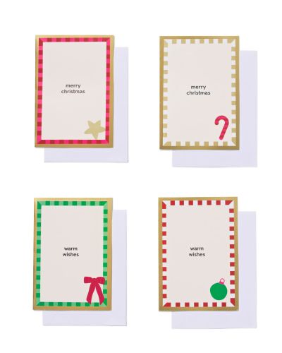 Cartes De Noël 14,5x10,4 - 20 Pièces - HEMA - Modalova