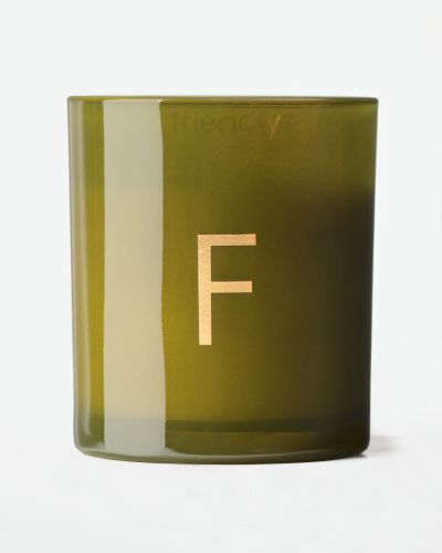 Bougie En Verre Ø8x9cm Lettre F () - HEMA - Modalova