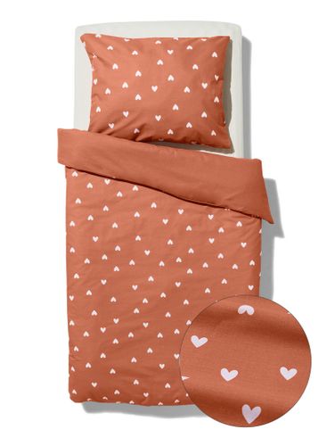 Housse De Couette Tout-petit 120x150 Cm Coton Doux Petits Cœurs () - HEMA - Modalova