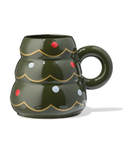 Mug ⌀11,5 X 11,6 Cm Sapin De Noël Avec Couvercle () - HEMA - Modalova