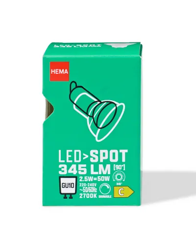 Led Spot Clear GU10 4.7W 345lm Dim - HEMA - Modalova