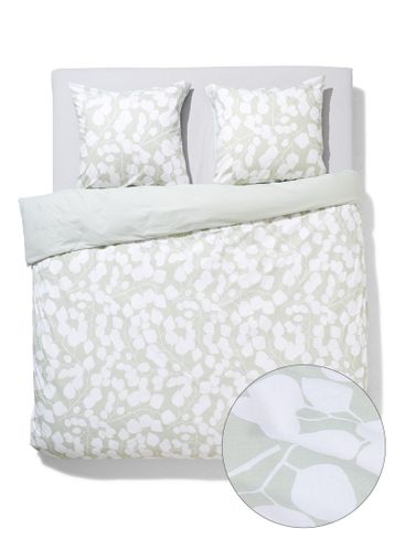 Housse De Couette 200x200/220cm En Coton Doux À Motif Feuilles () - HEMA - Modalova