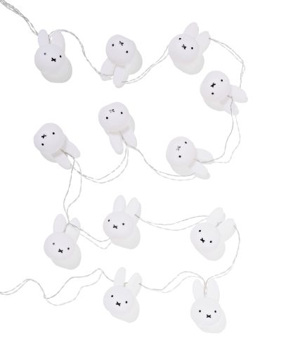 Guirlande Lumineuse Miffy 2,8 M Avec 12 Têtes Blanc Chaud Pour L'intérieur - HEMA - Modalova