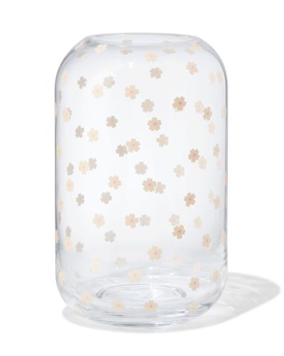 HEMA Vase ⌀12x20cm Verre Fleurs - HEMA - Modalova