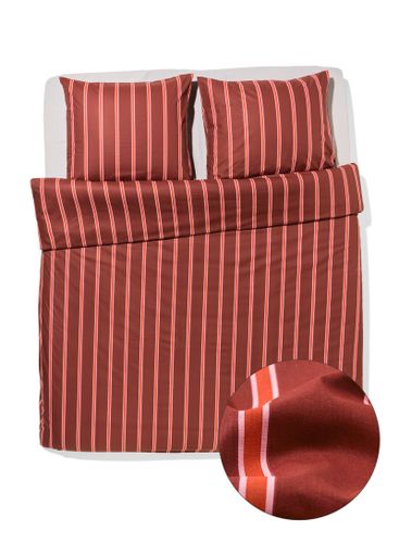 Housse De Couette 200x200/220cm Coton Doux Rayé () - HEMA - Modalova