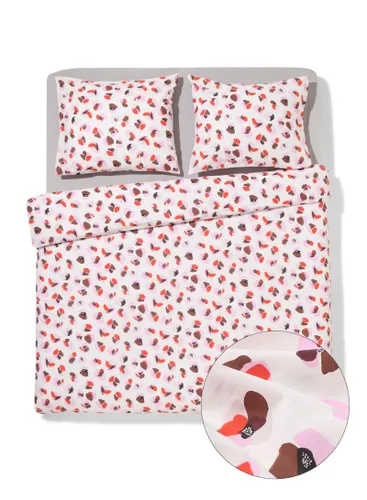 Housse De Couette 240x200/220 Cm Coton Fleurs () - HEMA - Modalova