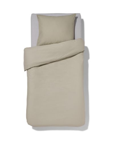 Housse De Couette 140x200/220 Coton Doux Gris () - HEMA - Modalova