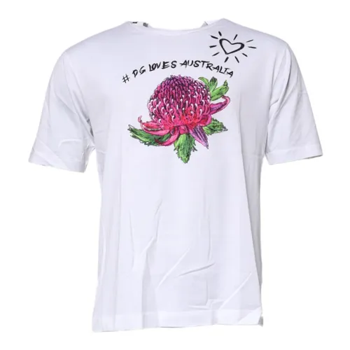 Tops > T-Shirts - - Dolce & Gabbana - Modalova