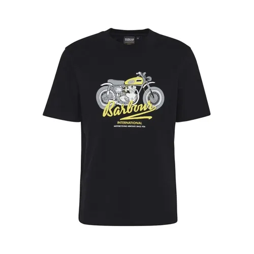 Barbour - Tops > T-Shirts - Black - Barbour - Modalova