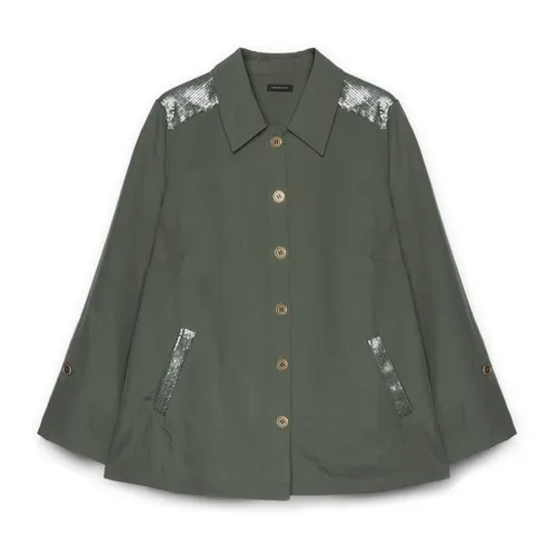 Blouses & Shirts > Shirts - - Fiorella Rubino - Modalova