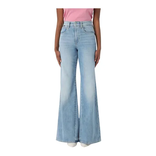 Hugo - Jeans > Wide Jeans - Blue - Hugo - Modalova
