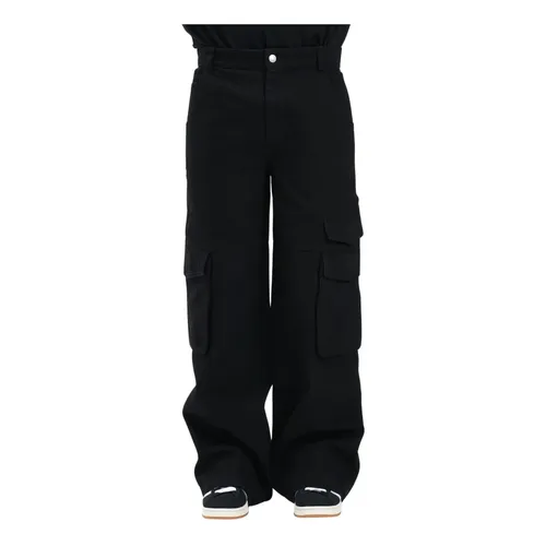 Gcds - Jeans > Wide Jeans - Black - Gcds - Modalova