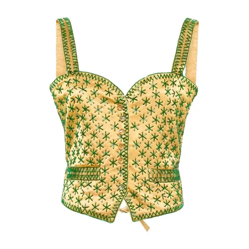 Tops > Sleeveless Tops - - Bode - Modalova