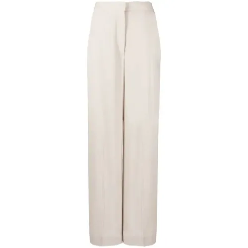 Trousers > Wide Trousers - - Fabiana Filippi - Modalova