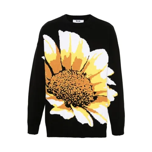 Knitwear > Round-neck Knitwear - - Msgm - Modalova