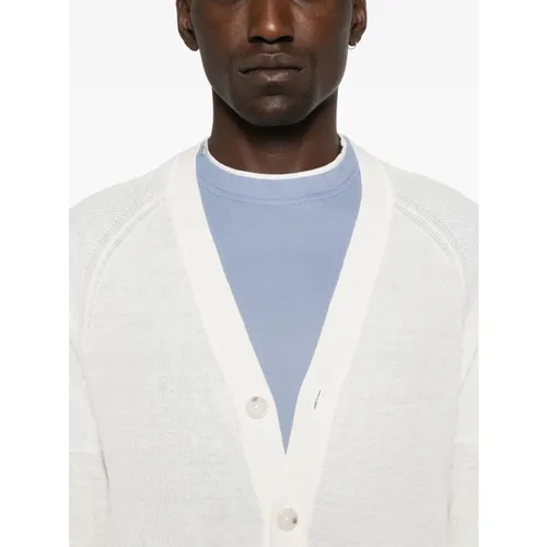 Knitwear > Cardigans - - Paolo Pecora - Modalova