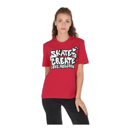 Tops > T-Shirts - - Love Moschino - Modalova