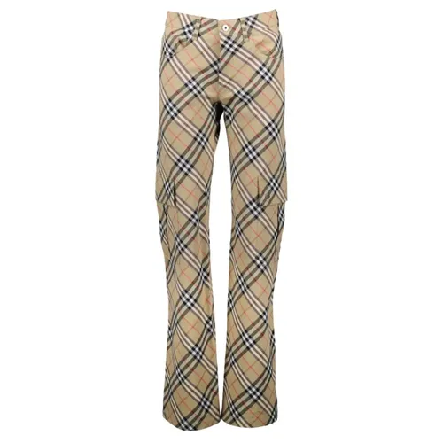 Trousers > Straight Trousers - - Burberry - Modalova
