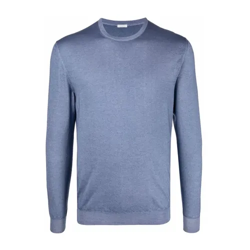 Knitwear > Round-neck Knitwear - - Malo - Modalova