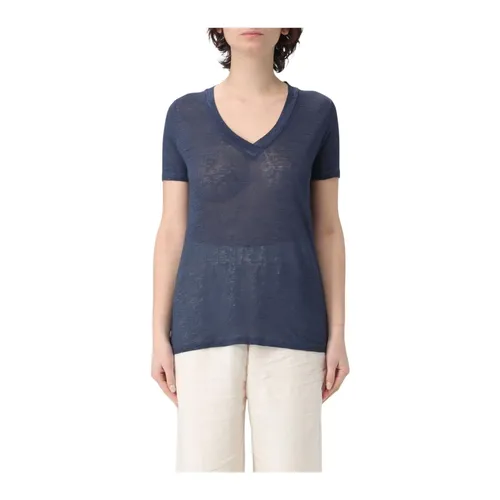 Tops > T-Shirts - - 120% Lino - Modalova