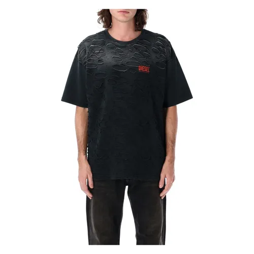 Diesel - Tops > T-Shirts - Black - Diesel - Modalova