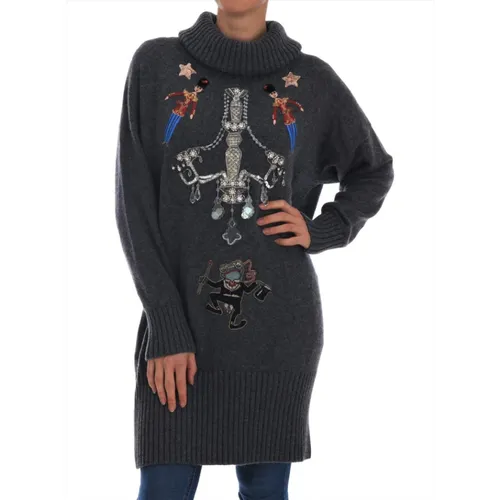 Dresses > Day Dresses > Knitted Dresses - - Dolce & Gabbana - Modalova