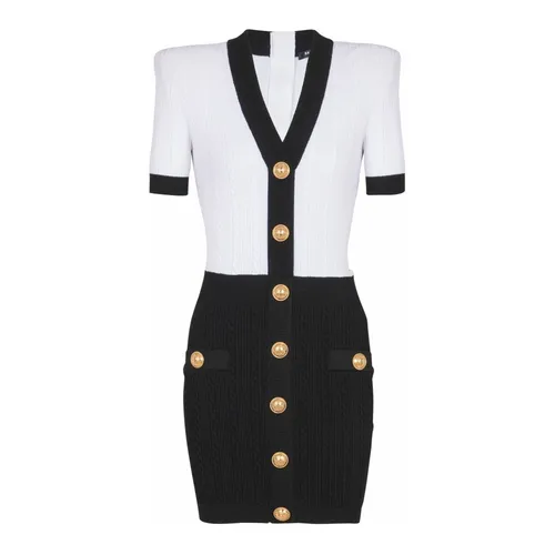 Dresses > Day Dresses > Knitted Dresses - - Balmain - Modalova