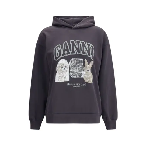 Sweatshirts & Hoodies > Hoodies - - Ganni - Modalova