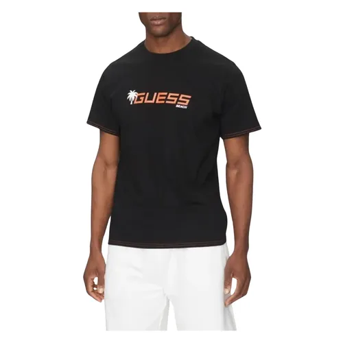 Guess - Tops > T-Shirts - Black - Guess - Modalova