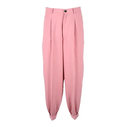 Trousers > Wide Trousers - - Semicouture - Modalova