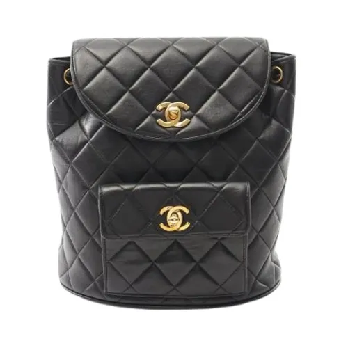 Pre-owned > Pre-owned Bags > Pre-owned Backpacks - - Chanel Vintage - Modalova