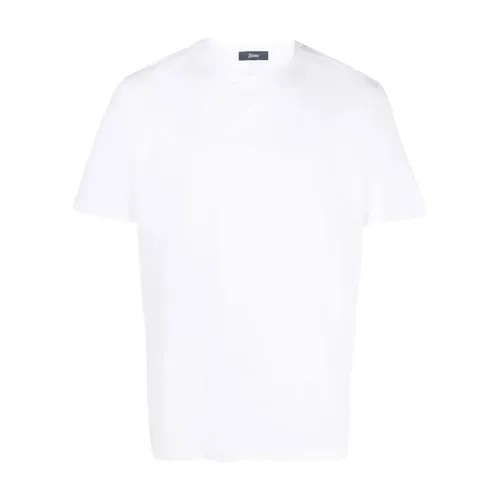 Herno - Tops > T-Shirts - White - Herno - Modalova