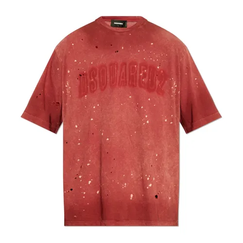 Dsquared2 - Tops > T-Shirts - Red - Dsquared2 - Modalova
