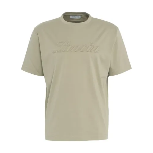 Lanvin - Tops > T-Shirts - Green - Lanvin - Modalova