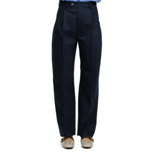 Trousers > Straight Trousers - - Tela - Modalova